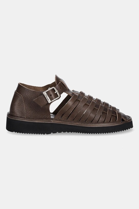 Fracap sandali in pelle Sandals D025 marrone SS25