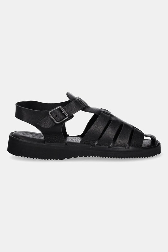 Kožené sandále Fracap Sandals D038 čierna SS25