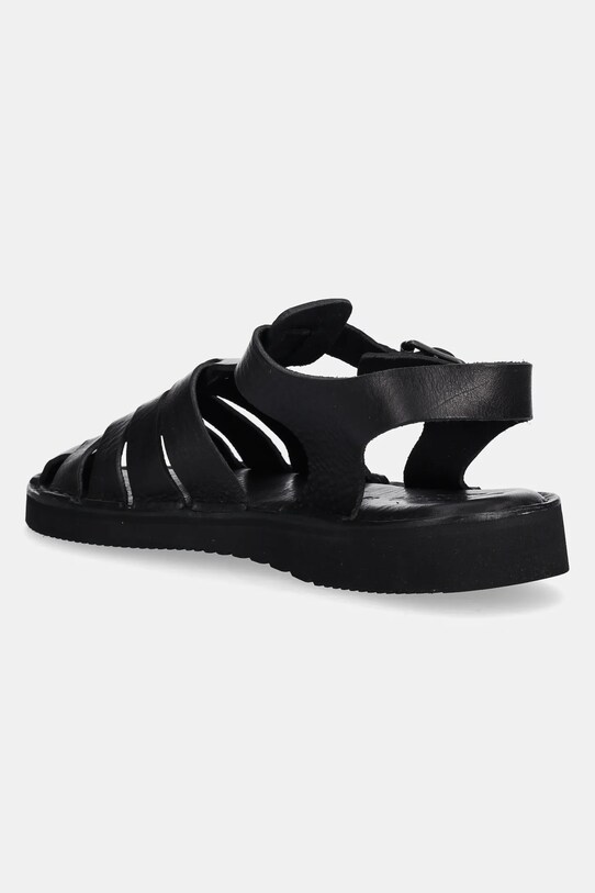 Взуття Шкіряні сандалі Fracap Sandals D038 чорний