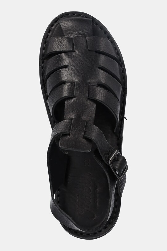 Шкіряні сандалі Fracap Sandals чорний D038