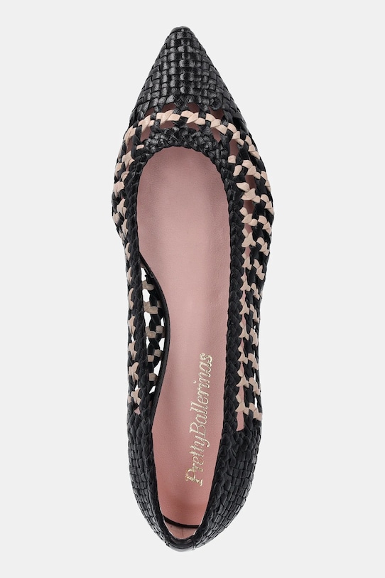 Pretty Ballerinas baleriny skórzane Ella czarny 52087.A.9100