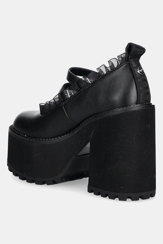 Încălțăminte Buffalo pantofi cu toc Killah Mary Tulle 1290204.BLK negru