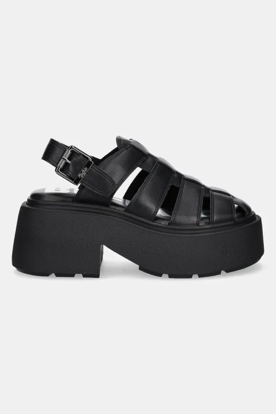Σανδάλια Buffalo Vicious Fisher 1602266.BLK μαύρο SS25