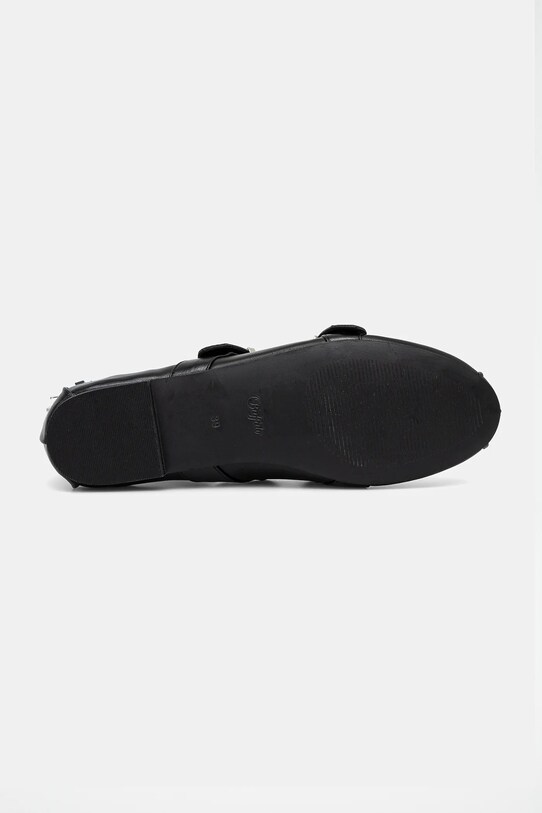 Buffalo balerini Daphne Mary Buckle 1620029.BLK negru