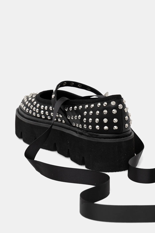 Încălțăminte Buffalo balerini Darya Mary Stud 1620035.BLK negru