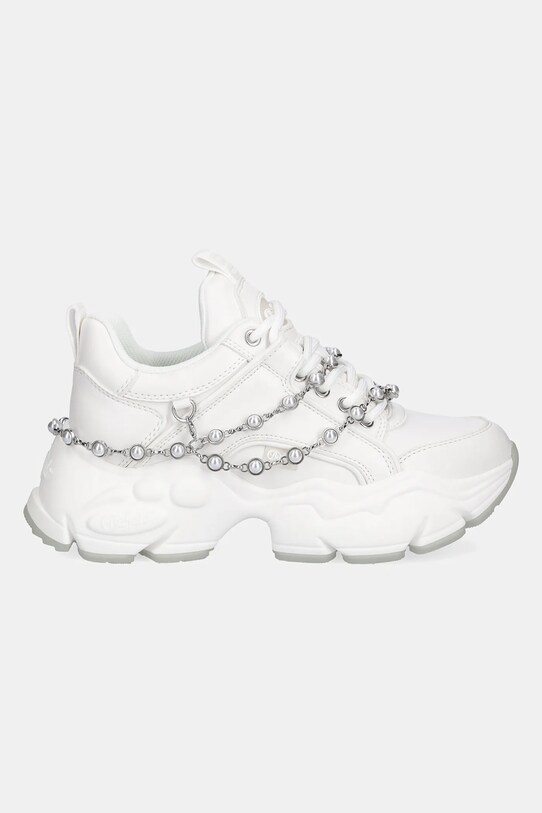 Buffalo pantofi Binary Pearl 1636375.WHT alb SS25