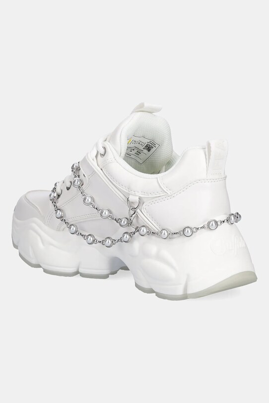 Încălțăminte Buffalo pantofi Binary Pearl 1636375.WHT alb