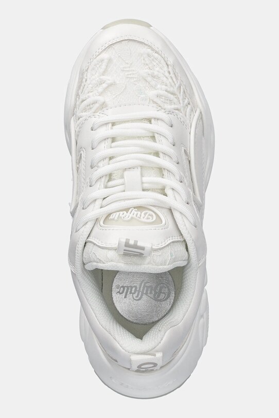 Buffalo pantofi Binary Bloom alb 1636376.WHT