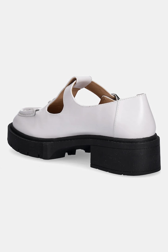 Obuwie Coach mokasyny skórzane Liv CZ38.3OPI biały