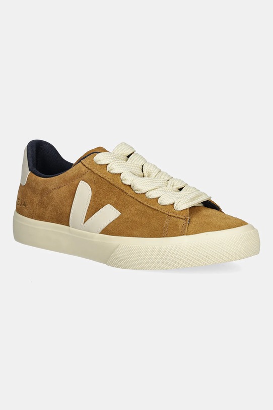 Veja sneakersy zamszowe Campo Planet friendly brązowy CP0320524A