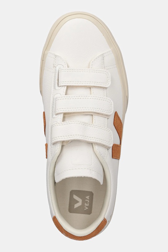 Kožené tenisky Veja Recife Logo bílá RC0503885A