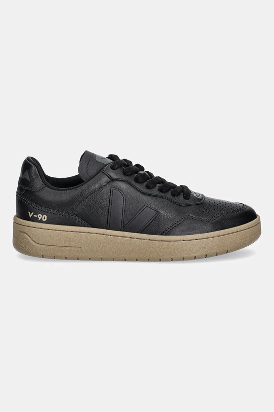 Veja sneakersy skórzane V-90 VD2003896A czarny SS25