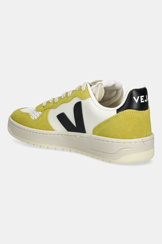 Обувь Кожаные кроссовки Veja V-10 Prime VI0220502A зелёный