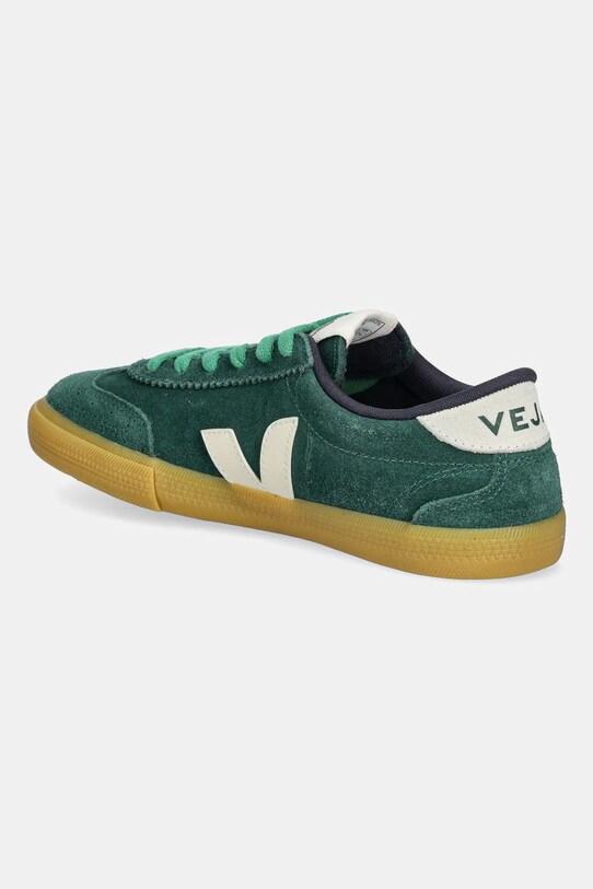 Obuwie Veja sneakersy skórzane Volley VO0320515A zielony