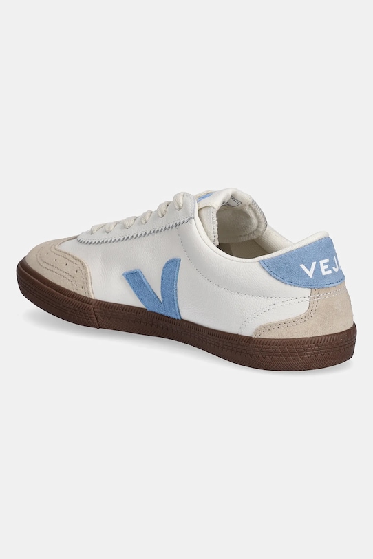 Scarpe Veja sneakers in pelle Volley VO2020505A bianco