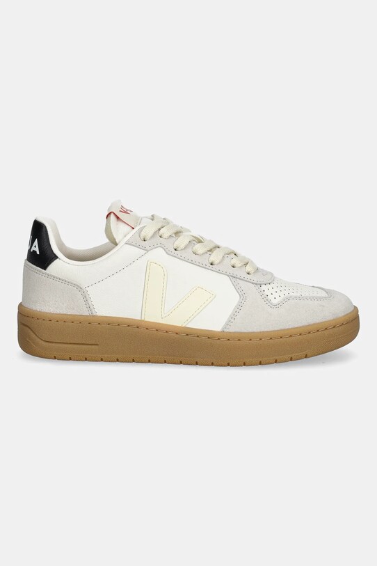 Veja sneakersy skórzane V-82 VE3320759A beżowy SS25