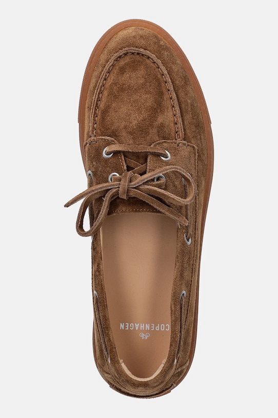 Шкіряні мокасини Copenhagen CPH160 коричневий CPH160