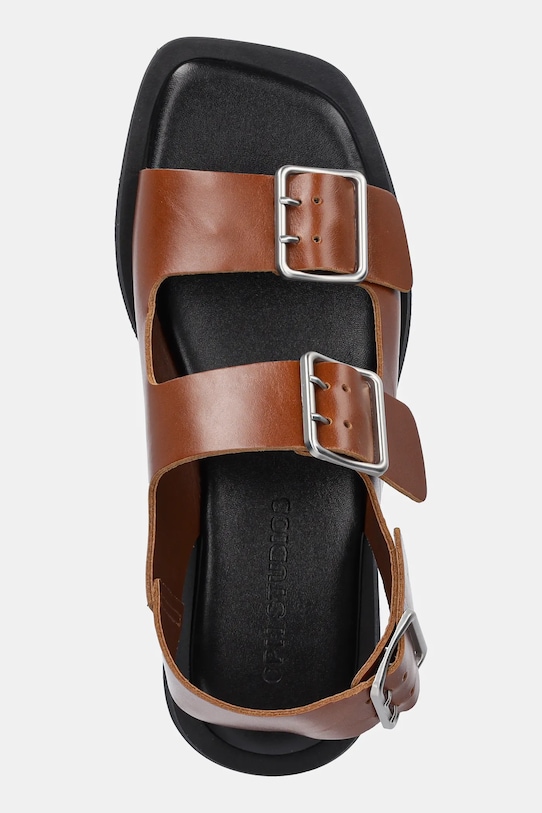 Kožené sandály Copenhagen Leather hnědá CPH794