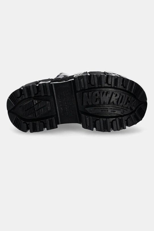 New Rock sandały METALLIC M.BIOS107.V3 czarny