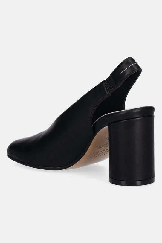 Shoes MM6 Maison Margiela leather sandals S66WP0104.P5000.T8013 black