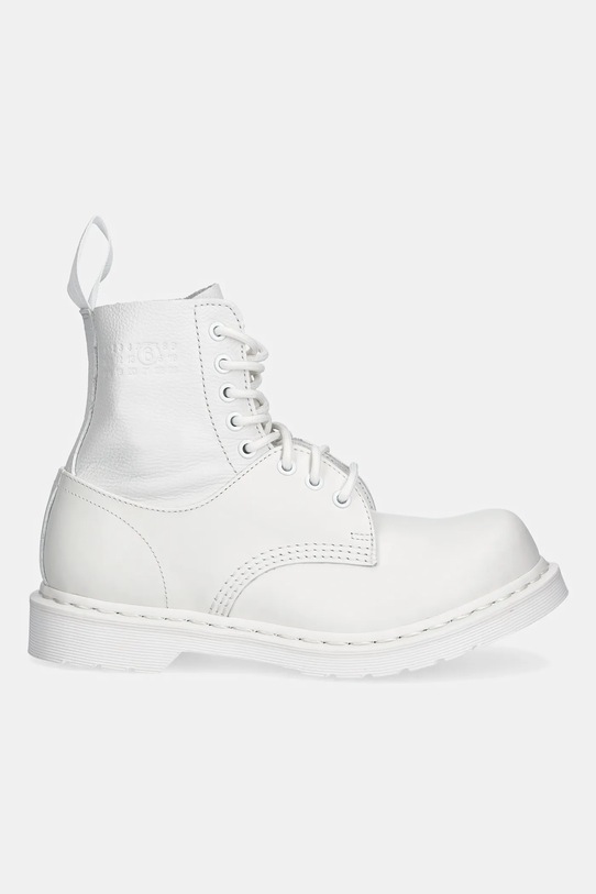 Δερμάτινα workers MM6 Maison Margiela S66WU0128.P7006.HB009 λευκό SS25