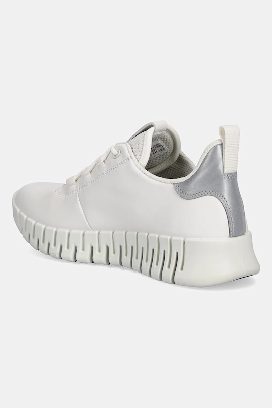 Обувки Кожени маратонки Ecco Gruuv 218203.60718 бял