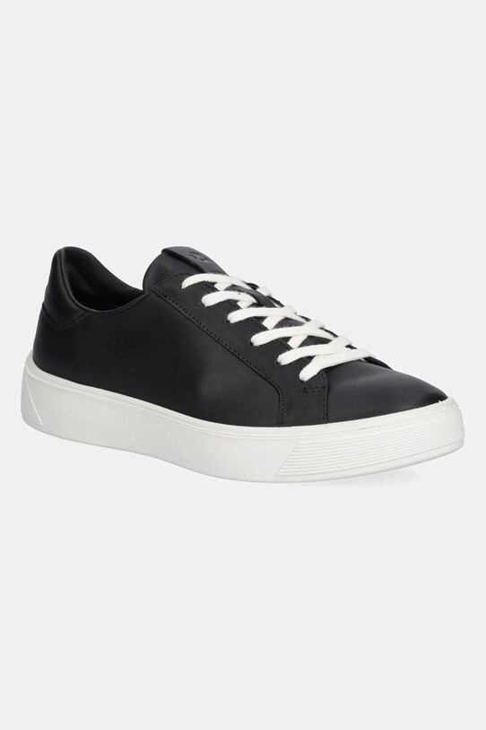 Ecco sneakers din piele Street plată negru 291143.01001