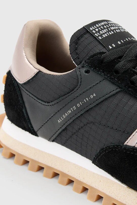 AllSaints sneakersy Viggo Runner czarny W051FC