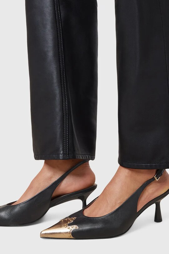AllSaints stilettos de piele Denver Slingback W068FC