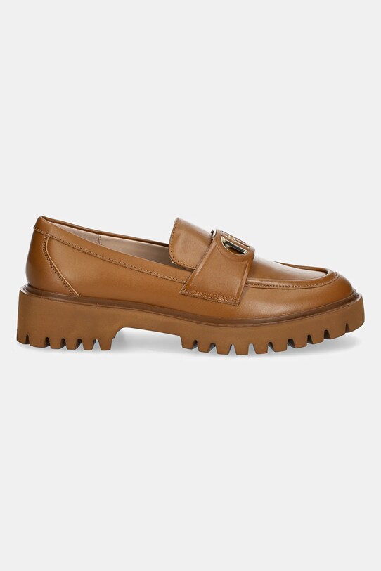 Шкіряні мокасини Liu Jo CORA 12 SA5047P0102S1853 коричневий SS25