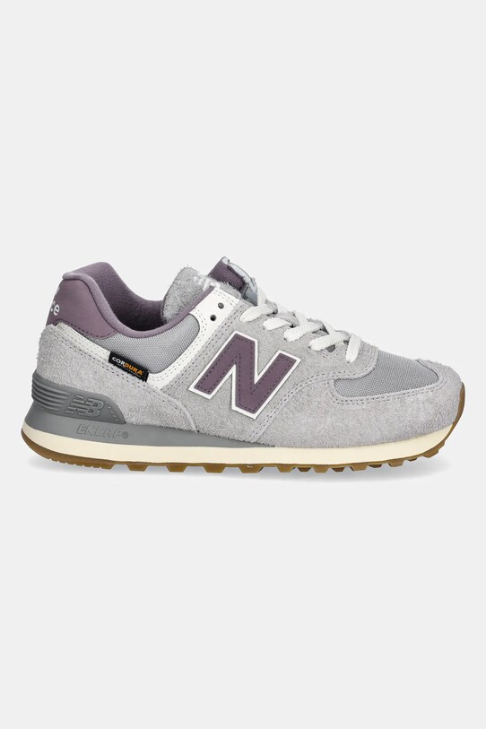 Superge iz semiša New Balance 574 U574YGD vijolična SS25