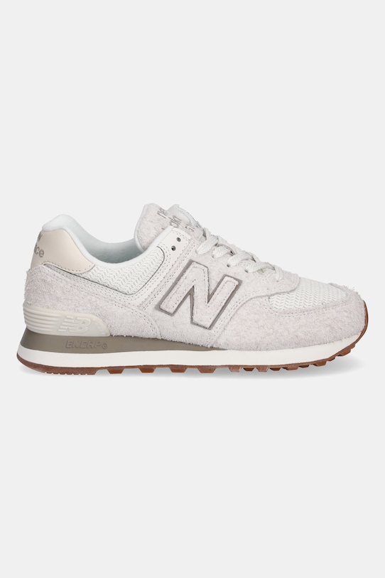 Superge iz semiša New Balance 574 WL574BEM bež SS25