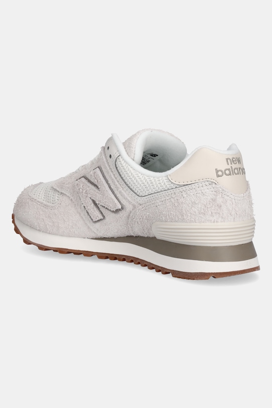 Obutev Superge iz semiša New Balance 574 WL574BEM bež