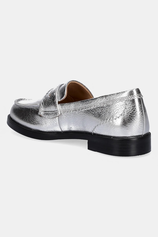 Încălțăminte Clarks Originals mocasini de piele Straven Edge 26181275 argintiu