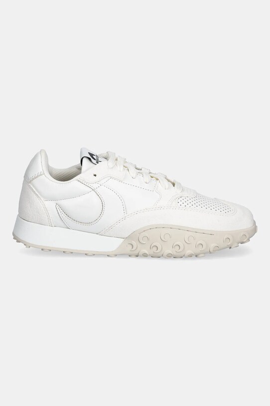 Marine Serre leather sneakers Suede Leather MS Rise WFW006A.CLEA0009 white SS25