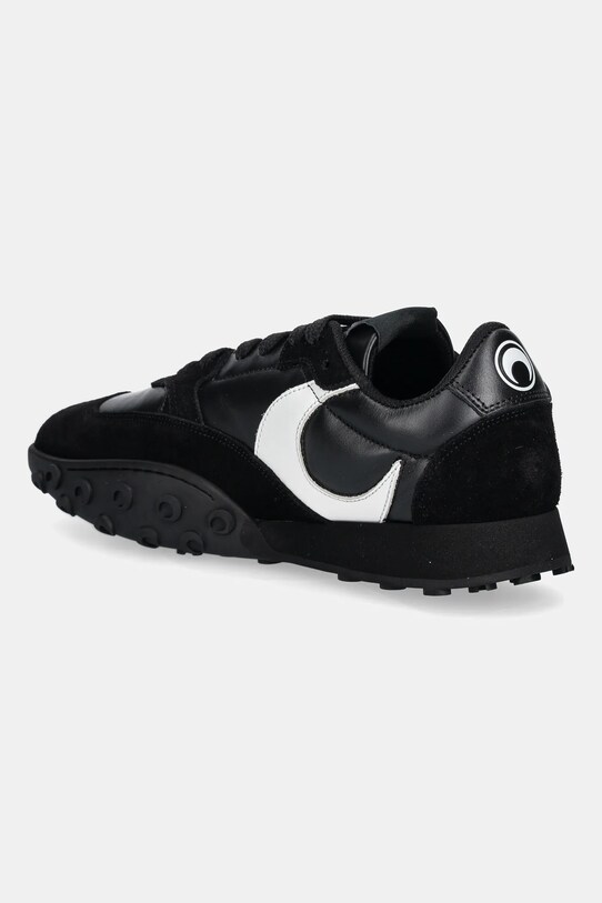 Obuwie Marine Serre sneakersy skórzane Suede Leather MS Rise WFW006A.CLEA0009 czarny
