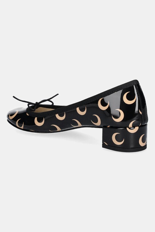 Παπούτσια Μπαλαρίνες Marine Serre Camille Moon Printed Leather MS x Repetto WFW052A.RLEA0031 μαύρο