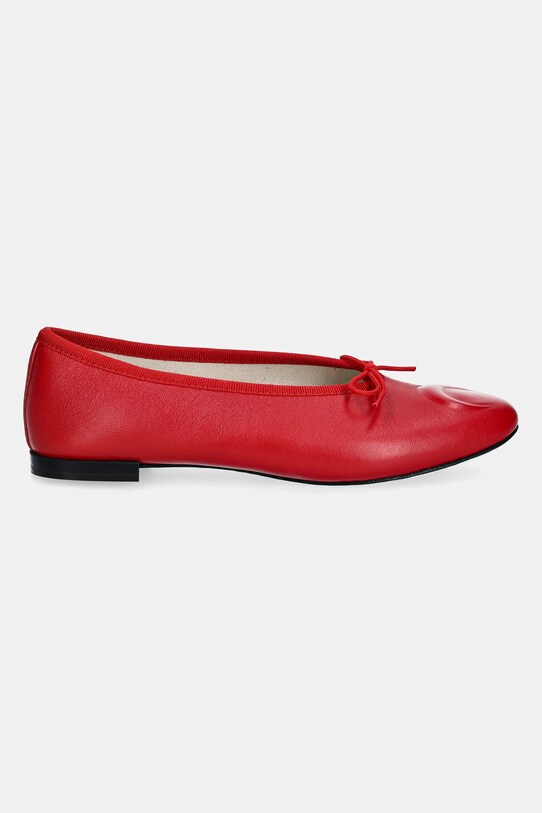 Кожени балеринки Marine Serre Lilouh Soft Nappa MS x Repetto WFW053A.RLEA0032 червен SS25