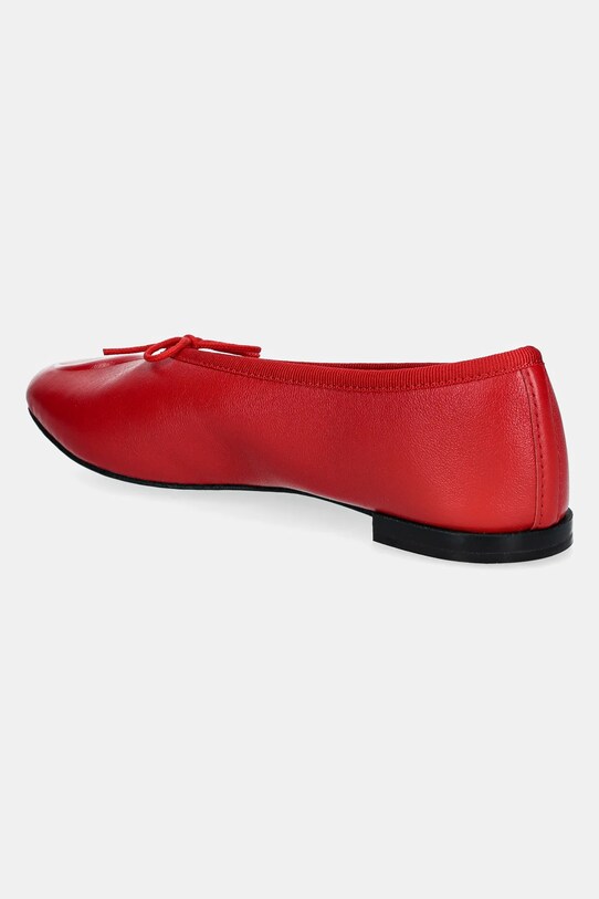 Scarpe Marine Serre ballerine in pelle Lilouh Soft Nappa MS x Repetto WFW053A.RLEA0032 rosso