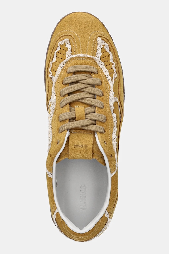 Σουέτ αθλητικά παπούτσια Alohas Tb.490 κίτρινο S100823.04