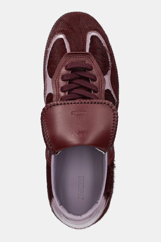 Δερμάτινα αθλητικά παπούτσια Alohas Tb.490 μπορντό S100831.03