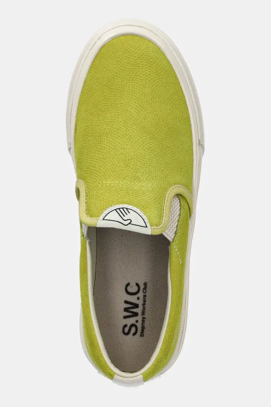 Teniske Stepney Workers Club LISTER RAW SUEDE zelena YA03234