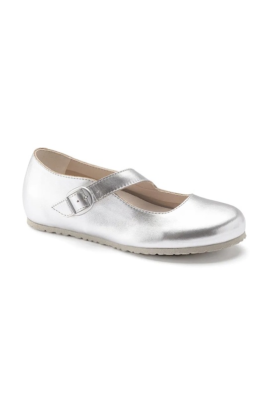 Birkenstock leather ballet flats Tracy LENA 1019729 silver SS25