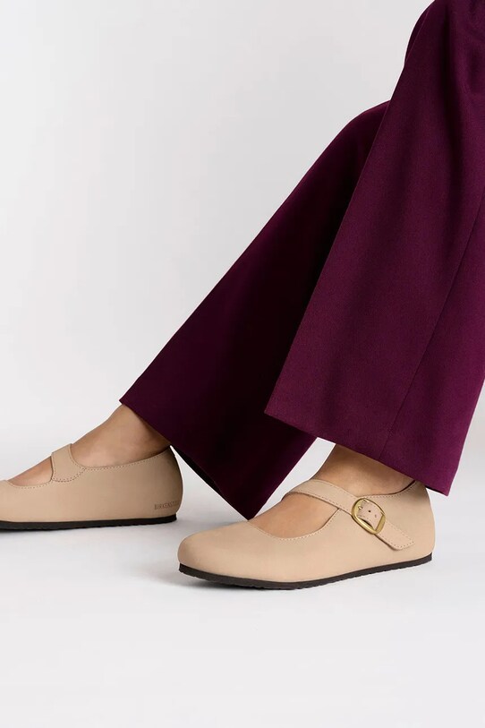 Nubukové balerínky Birkenstock Tracy LENB 1029776