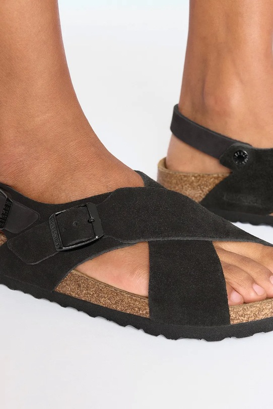 Велурени сандали Birkenstock Tulum SFB LEVE 1029779