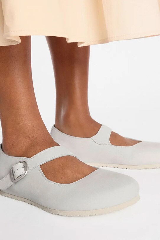 Birkenstock baleriny nubukowe Tracy LENB 1029788