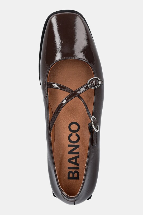 Kožené baleríny Bianco BIAESTHER hnědá 11252192