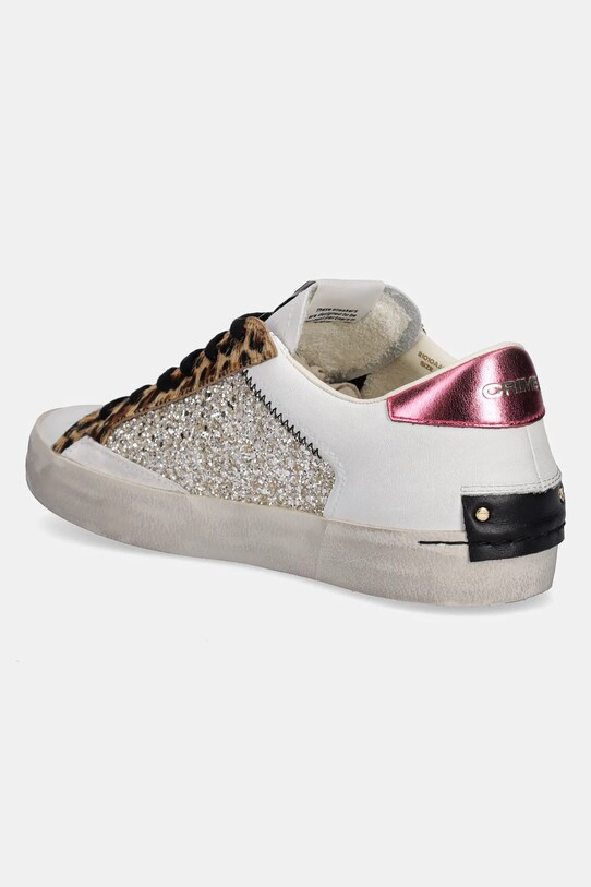 Boty Kožené sneakers boty Crime London DISTRESSED 21010AA7 bílá