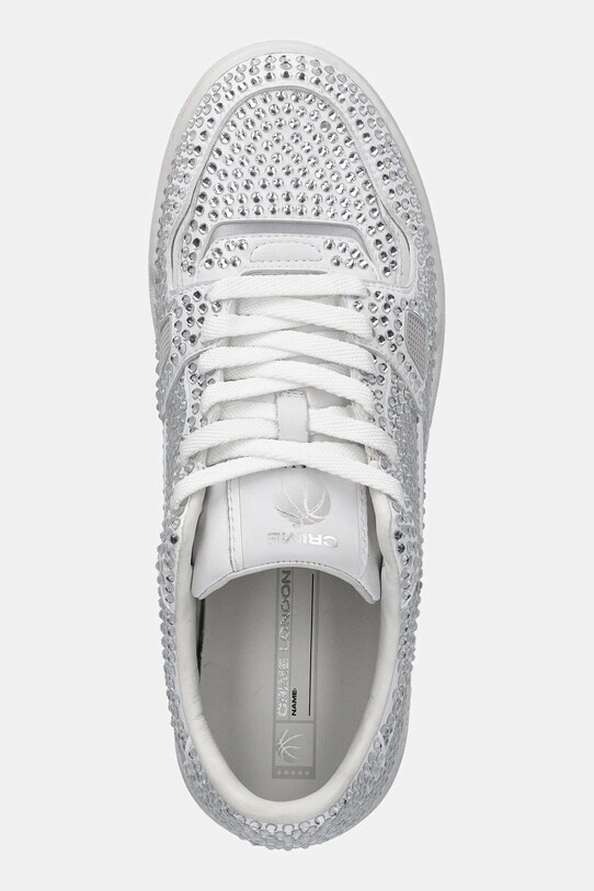 Crime London sneakersy skórzane BASKET biały 26304PP5