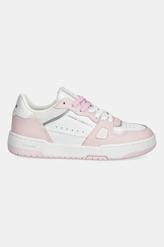 Crime London sneakersy skórzane BASKET 26301PP5 różowy SS25